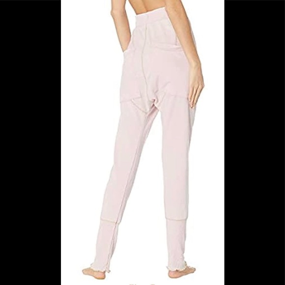 Free People FP Cozy All Day Drawstring Harem Jogger Leggings Daytime Fireworks - Picture 6 of 9